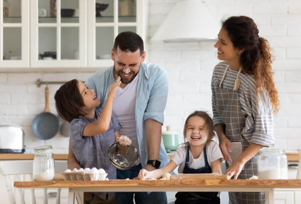family cooking in kitchen[1]
